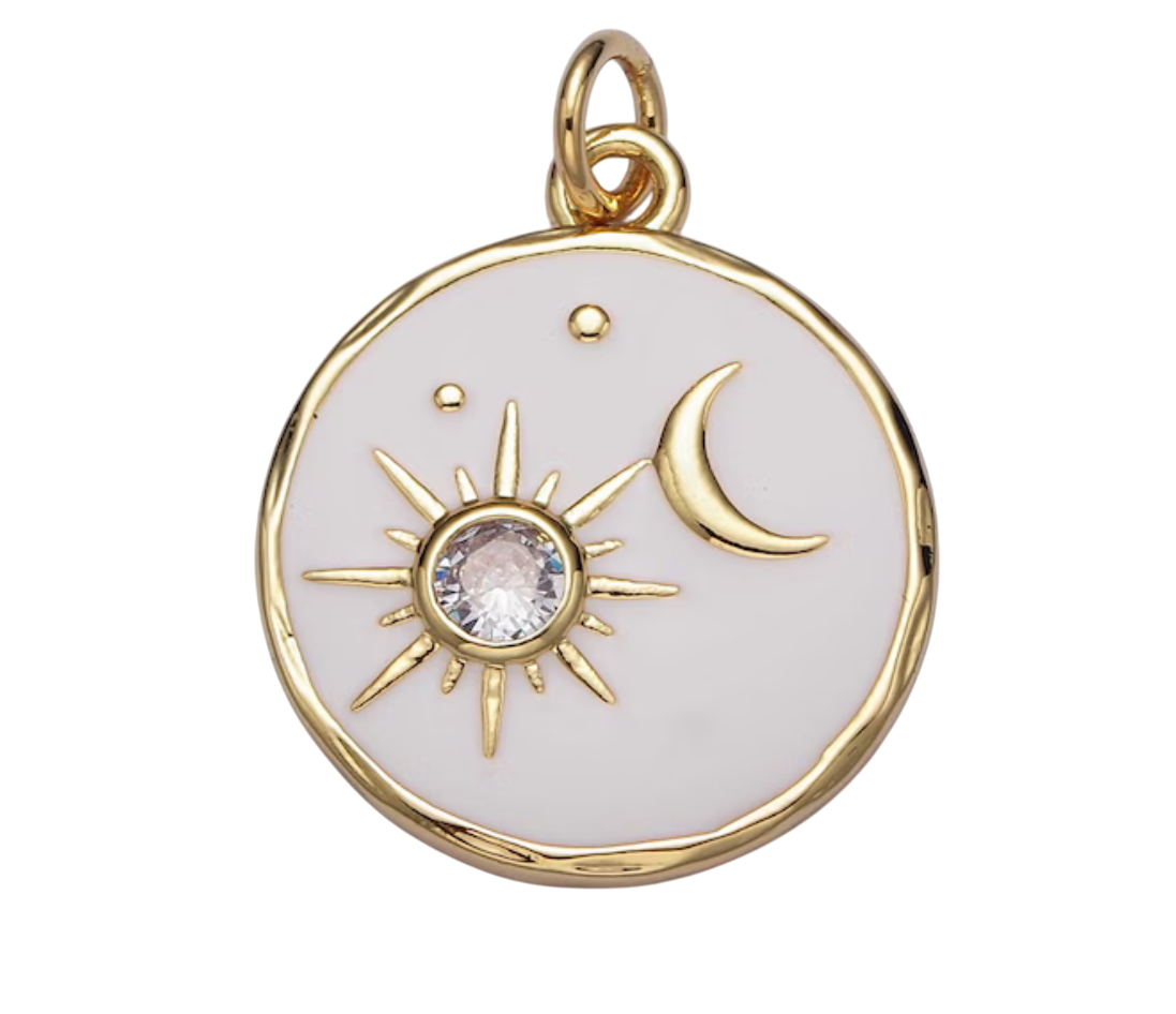Round Coin Charm