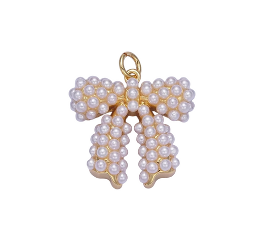 Pearl Ribbon Bow