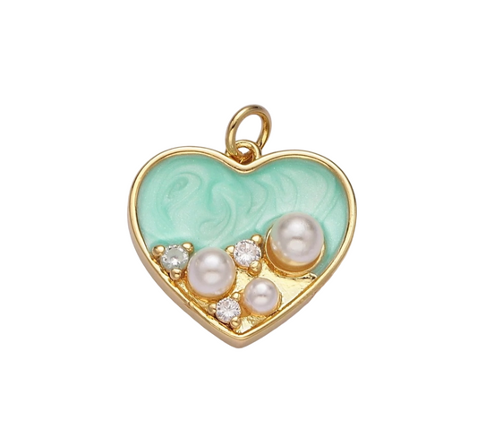 Teal Heart