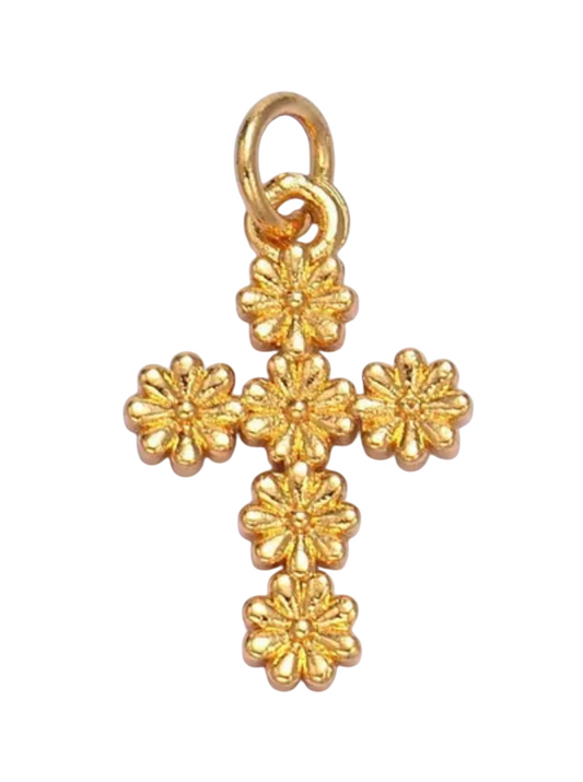Daisy flower cross