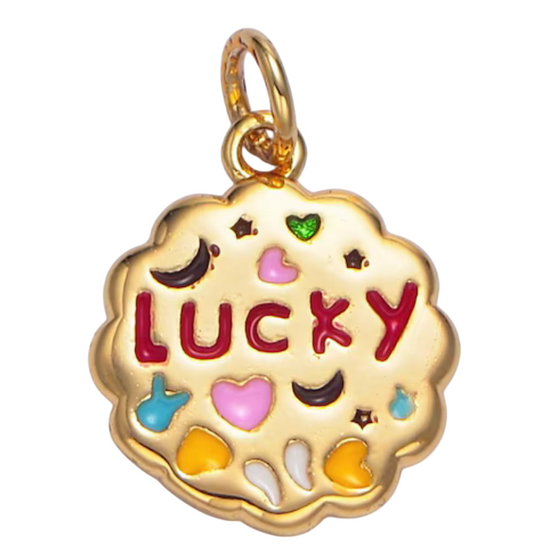 Double sided love & lucky charm