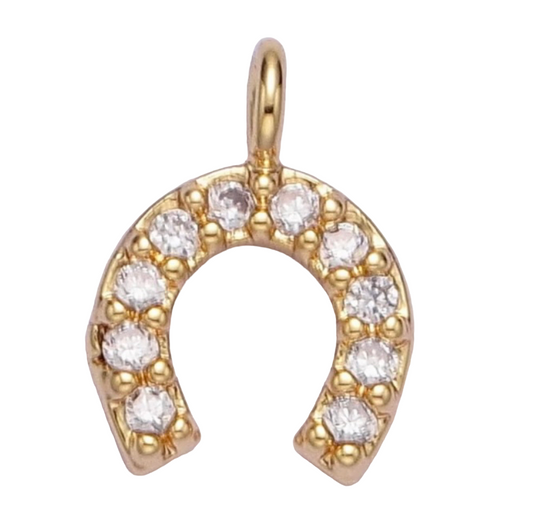 Tiny Gold Horseshoe