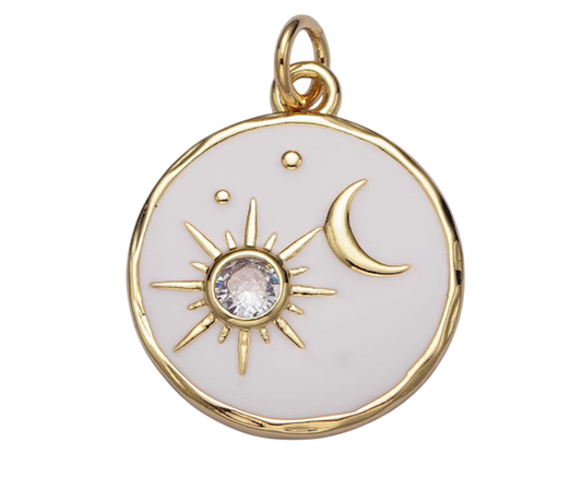 Round Coin Charm