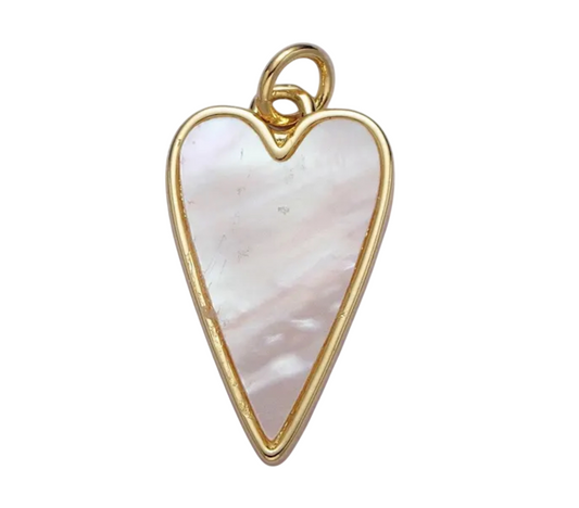Gold frame pearl